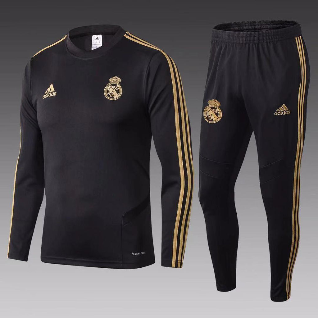 real madrid black training suit 19 20 season  fanaccs