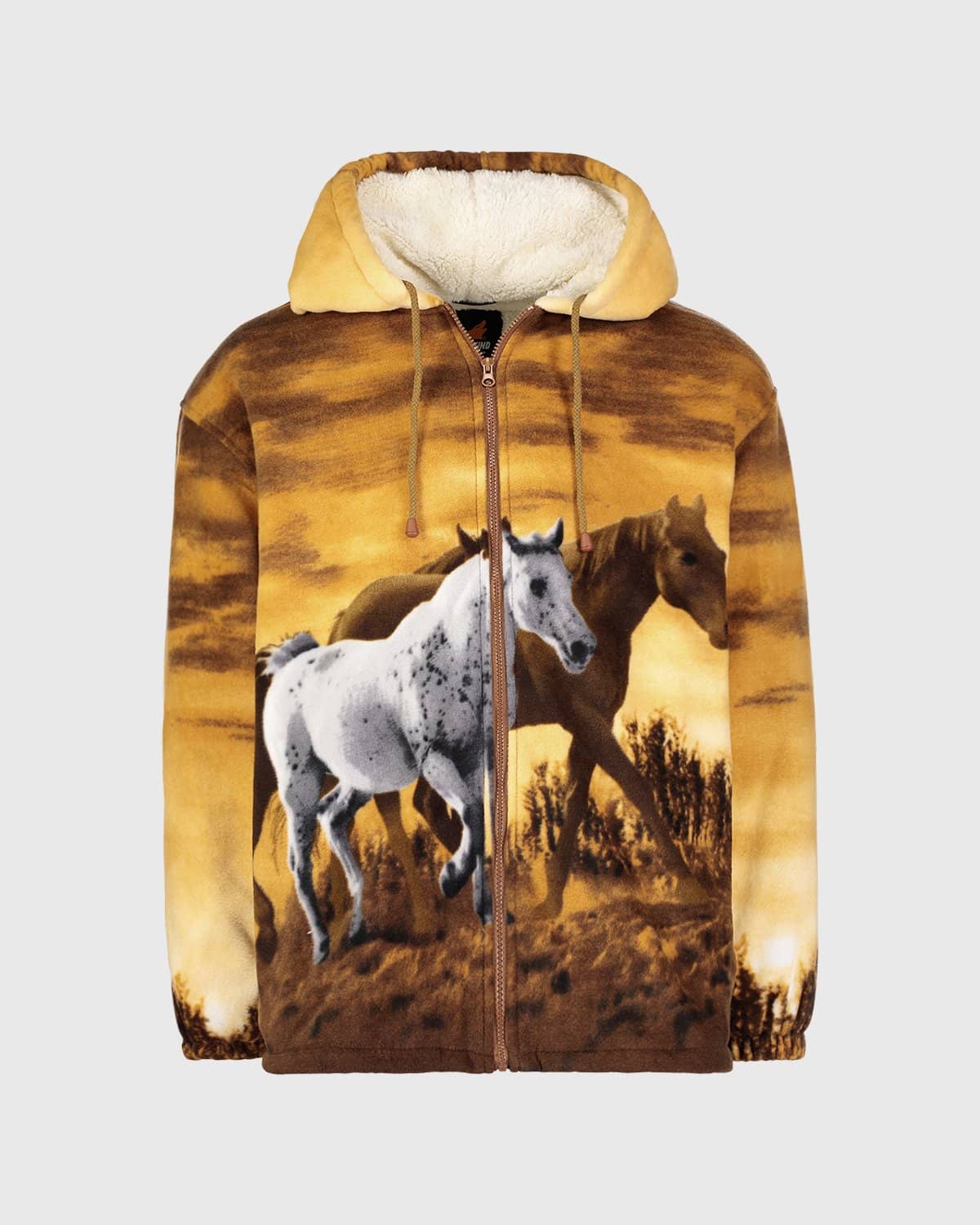 Plush Sherpa Full-Zip Animal Hoodie | Wildkind