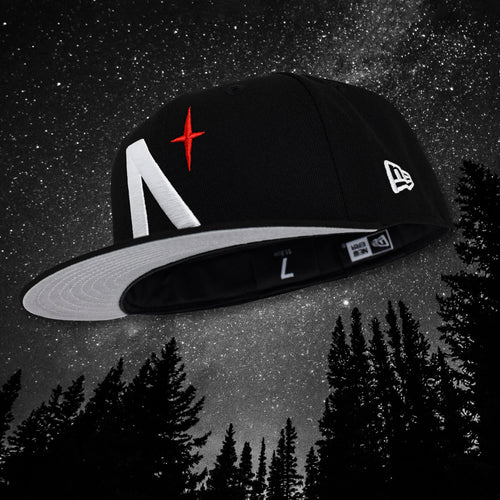 Noble Pines - Dark Green & Black New Era 59Fifty – Noble North Co.