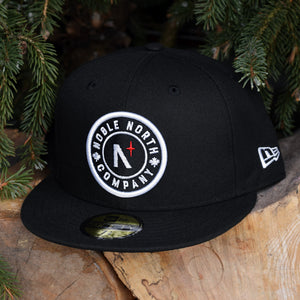 Noble Pines Dark Green Black 59Fifty Fitted Hat by Noble North x New Era