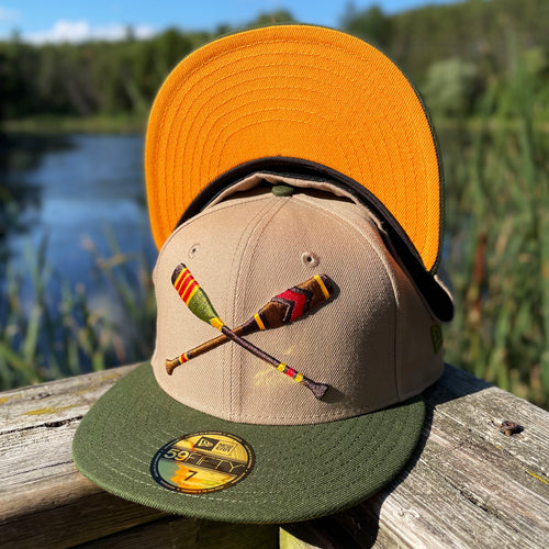 Lake Paddles - Olive & Burnt Orange New Era 9Fifty Mesh Snapback – Noble  North Co.