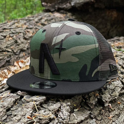 Noble Pines Dark Green Black 59Fifty Fitted Hat by Noble North x