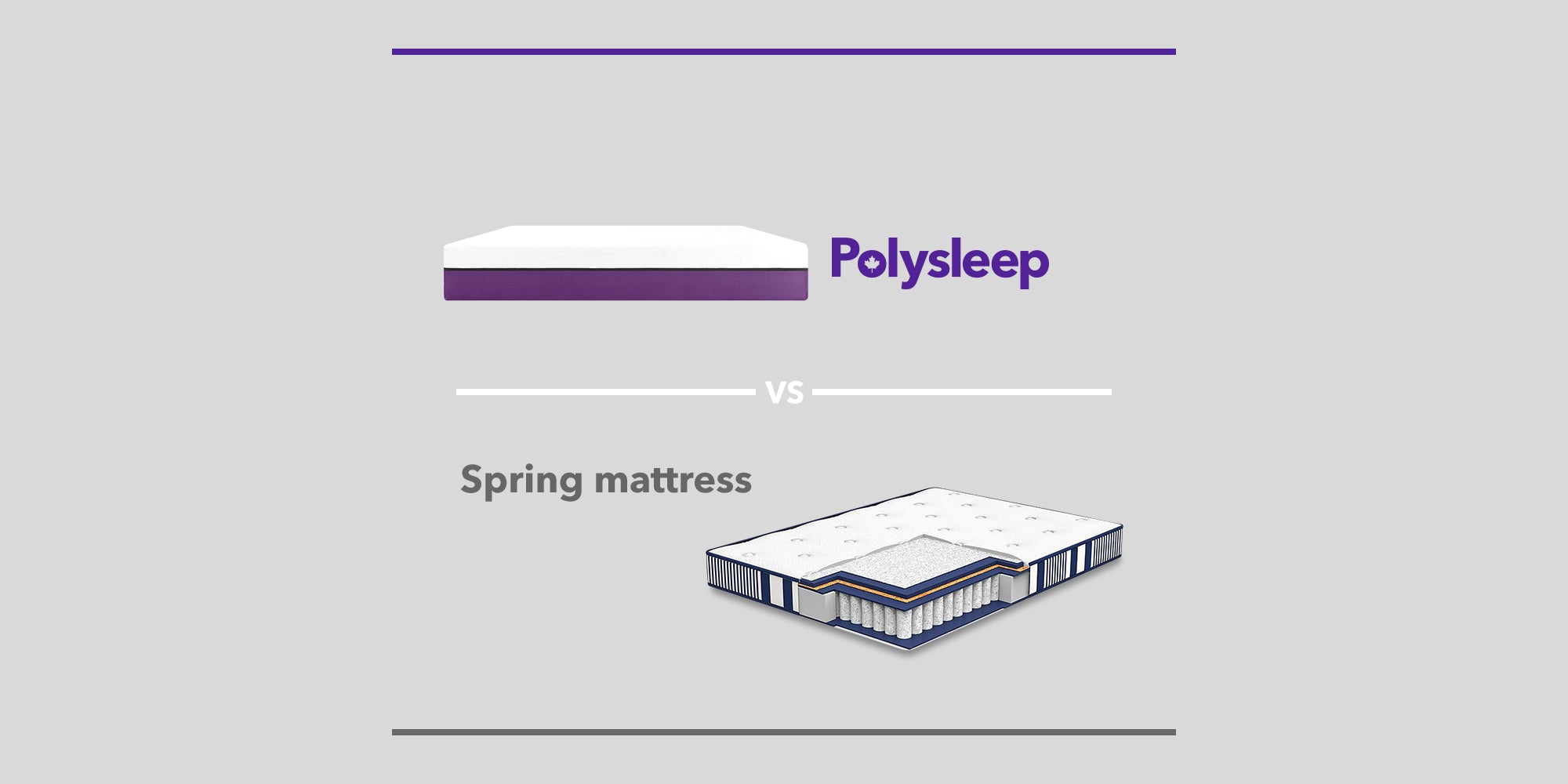 Differences Between A Spring Mattress And A Foam Mattress Polysleep