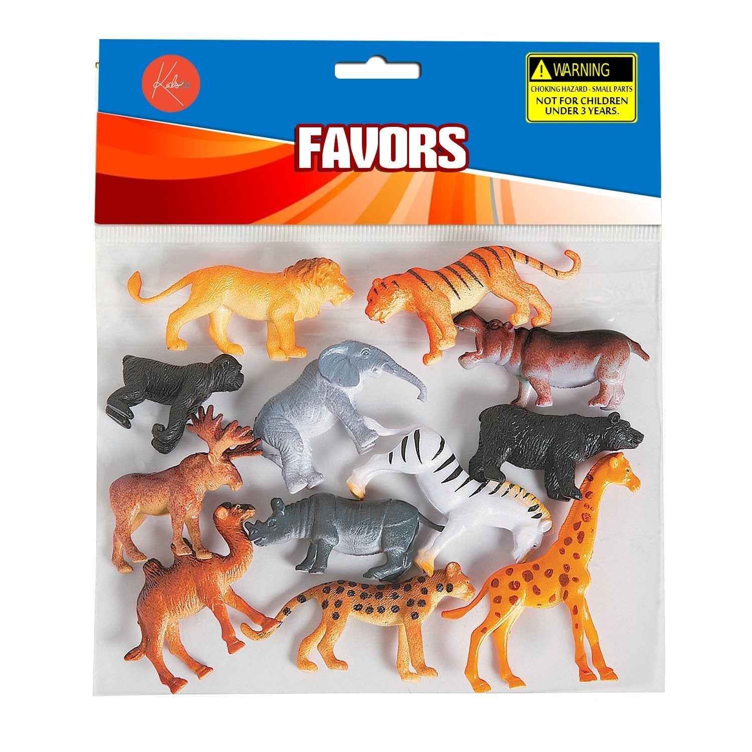 plastic safari animals