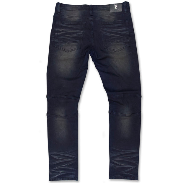 Biker Jean | Big & Tall Men's Denim Jeans – Makobi Jeans USA