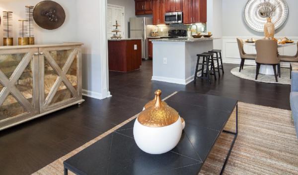 Vinyl Plank Flooring In Dark Rye Box Of 41 Square Feet Cask