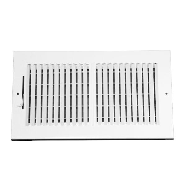 10 Inch X 4 Inch Wall And Ceiling Register Two Way Steel