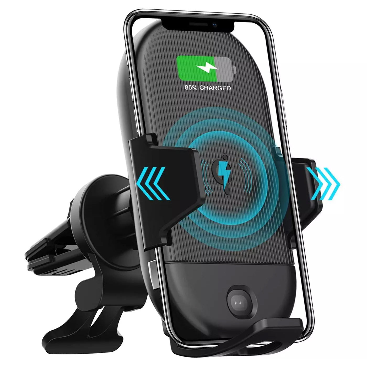 Car Wireless Charger Mount Air Vent Holder Fast Charge Cradle Dock - O –  OdeMobile