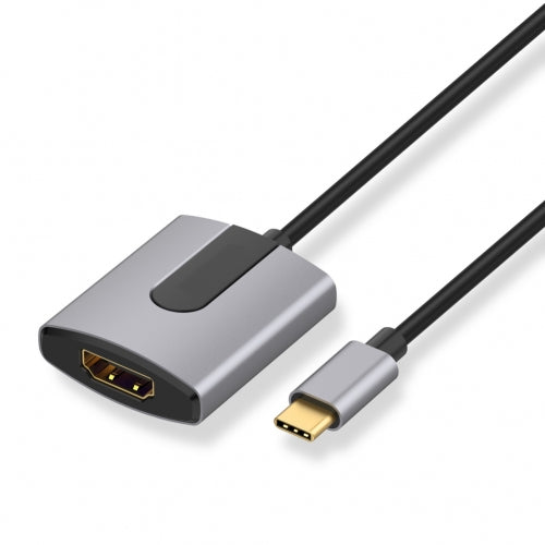 Type-c usb c vers 4k hdmi adaptateur 3. 0 hub transfert de données port  chargement tf lecteur carte sd gris ac1402 - Connectique Audio / Vidéo -  Achat & prix