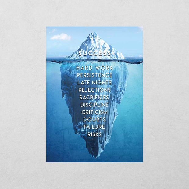 success iceberg