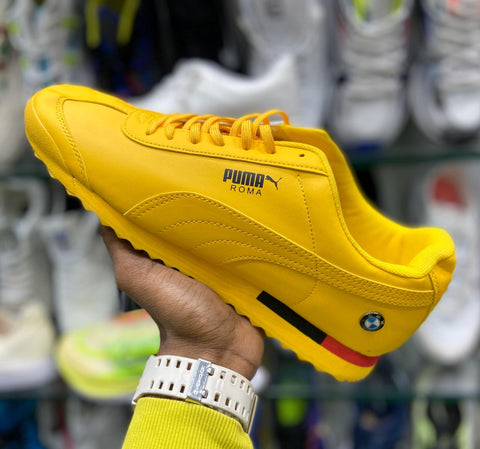 puma bmw shoes yellow