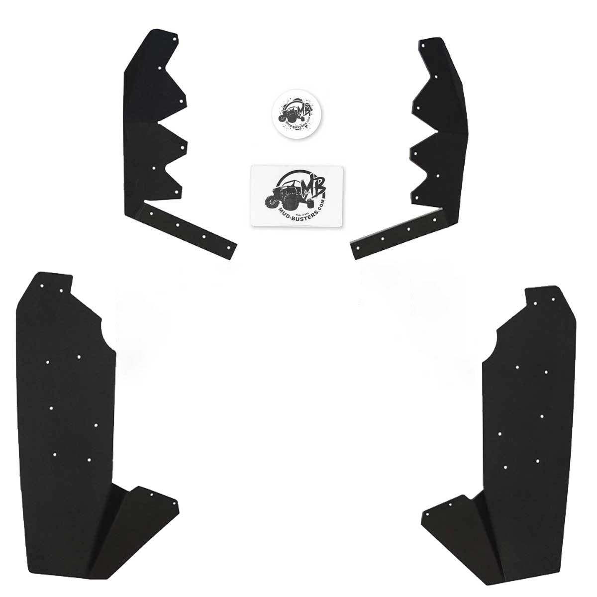 2020-2024 Polaris RZR Pro XP OEM Fender Extensions - Race-Lite