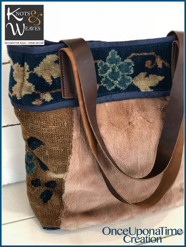 Vintage Fur and Rug Bags at Knots and Weaves in Malvern, PA – Once