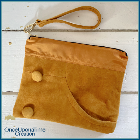 Keepsake Clutch Bag made from a jacket by Once Upon a Time Creation.jpeg