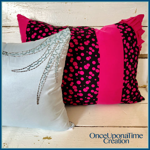Keepsake pillows made from dresses by Once Upon a Time Creation