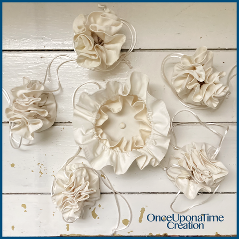 Wedding Dress Jewelry Pouches by Once Upon a Time Creation