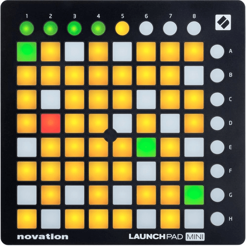 novation launchcontrol colors