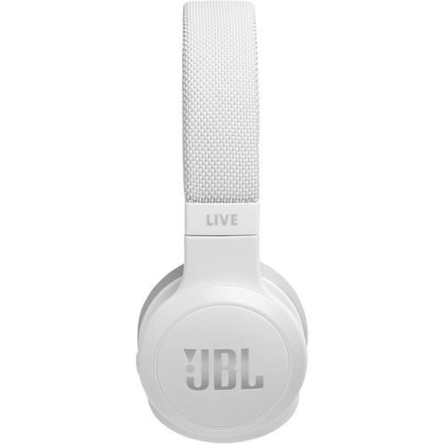 JBL LIVE 400BT Wireless On-Ear Headphones (White) — Rock Soul DJ Equipment and Records