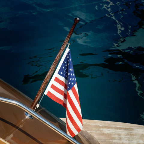 American boat flag