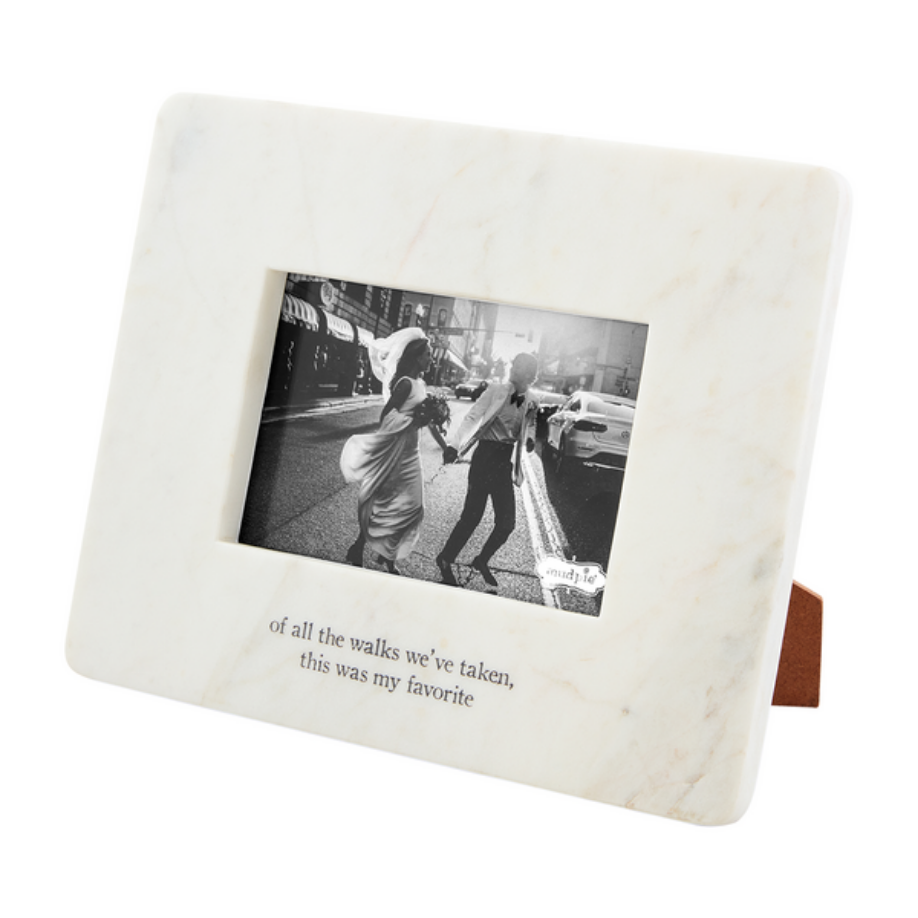 Of All The Walks Marble Frame