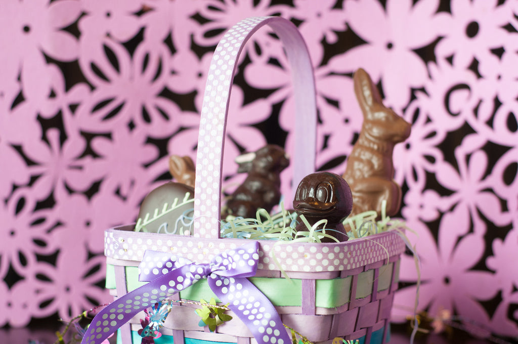 chocolate easter baskets