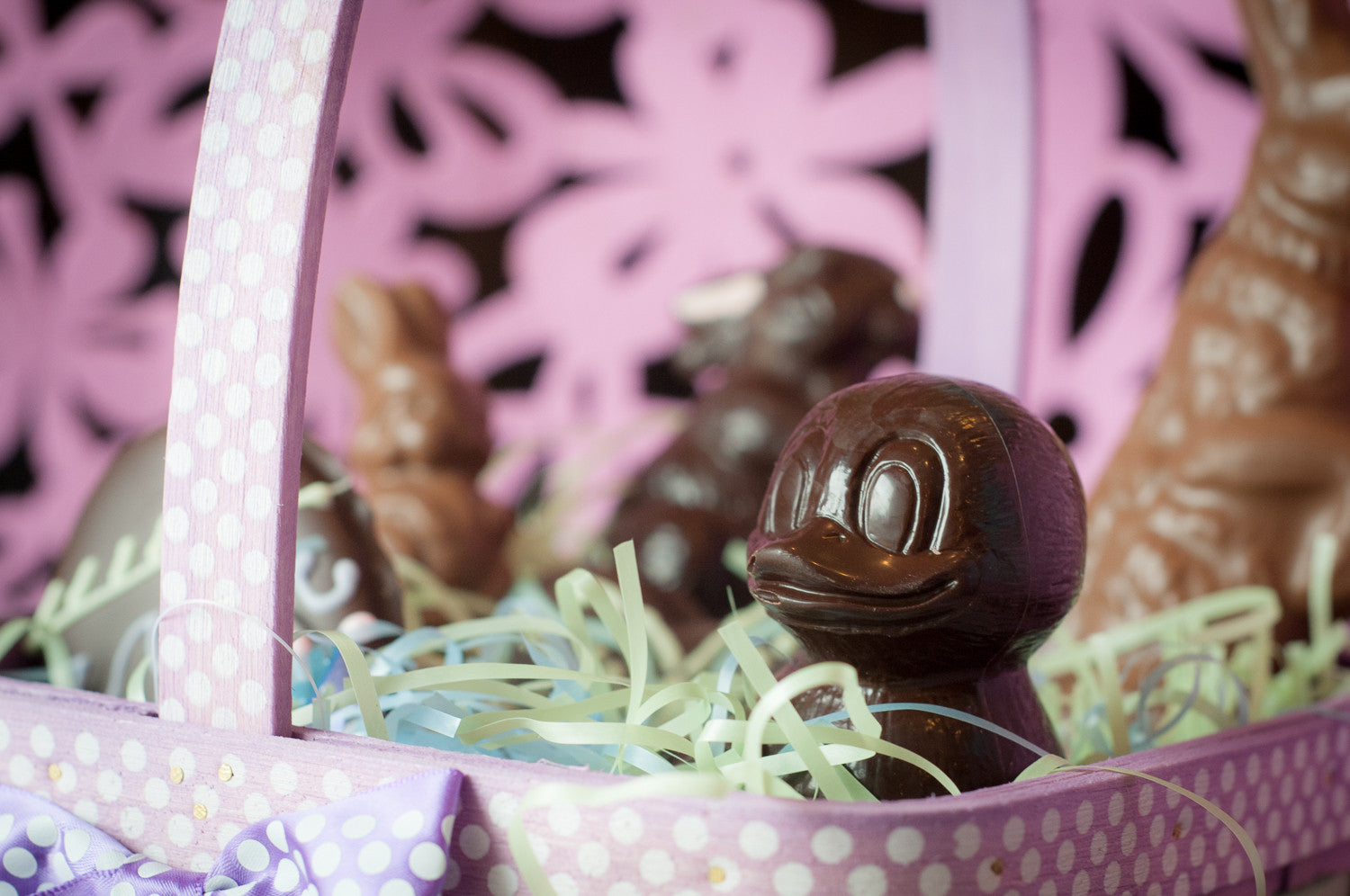 chocolate easter baskets