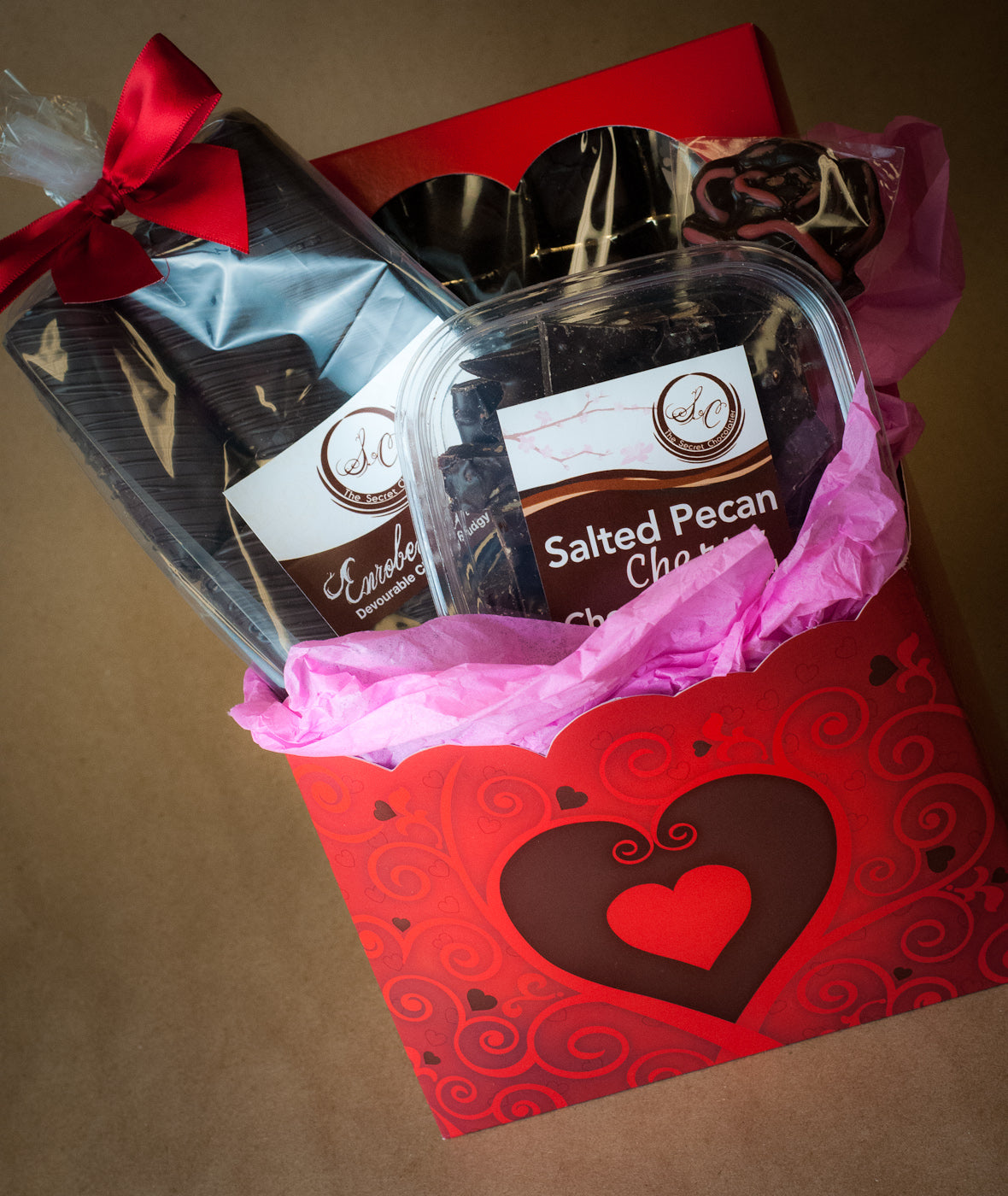 Valentines Chocolate Gift Box | The Secret Chocolatier