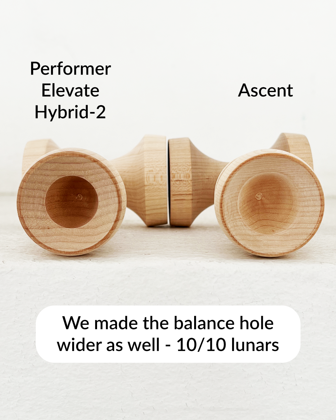 ascent balance hole cereal kendama wider