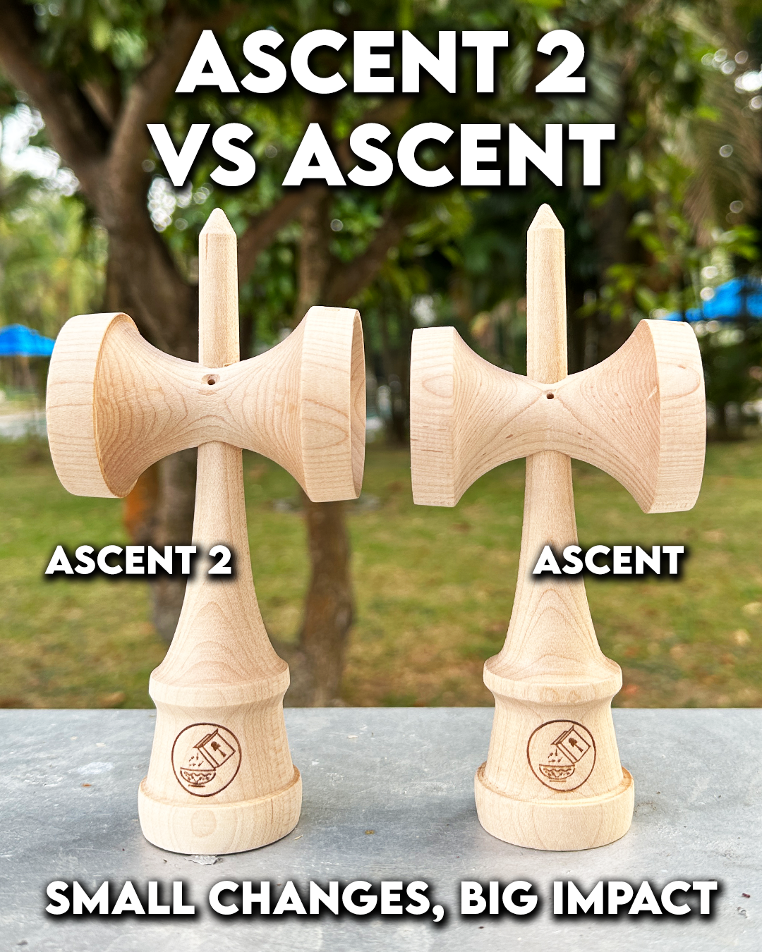 Ascent 2 vs Ascent - Cereal Kendama
