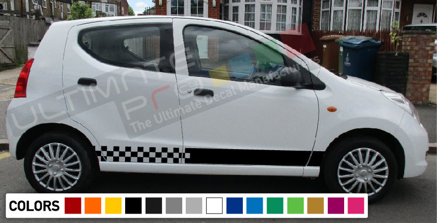 Decal Suzuki Alto Graphic Stripes Suzuki Alto 2008-Present