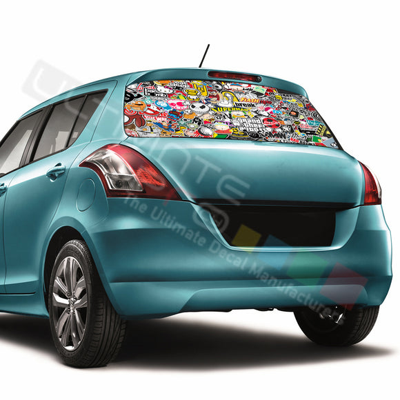 Suzuki Swift Decals , stickers and vehicle graphics