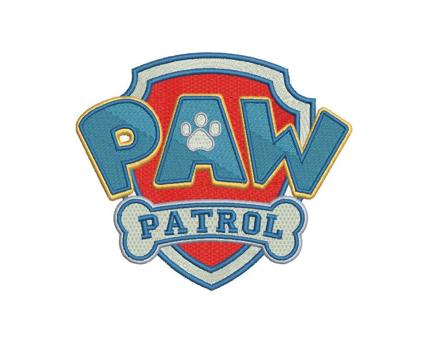 God følelse Rundt om Intrusion Paw Patrol Logo Embroidery Design – Buy Embroidery Design