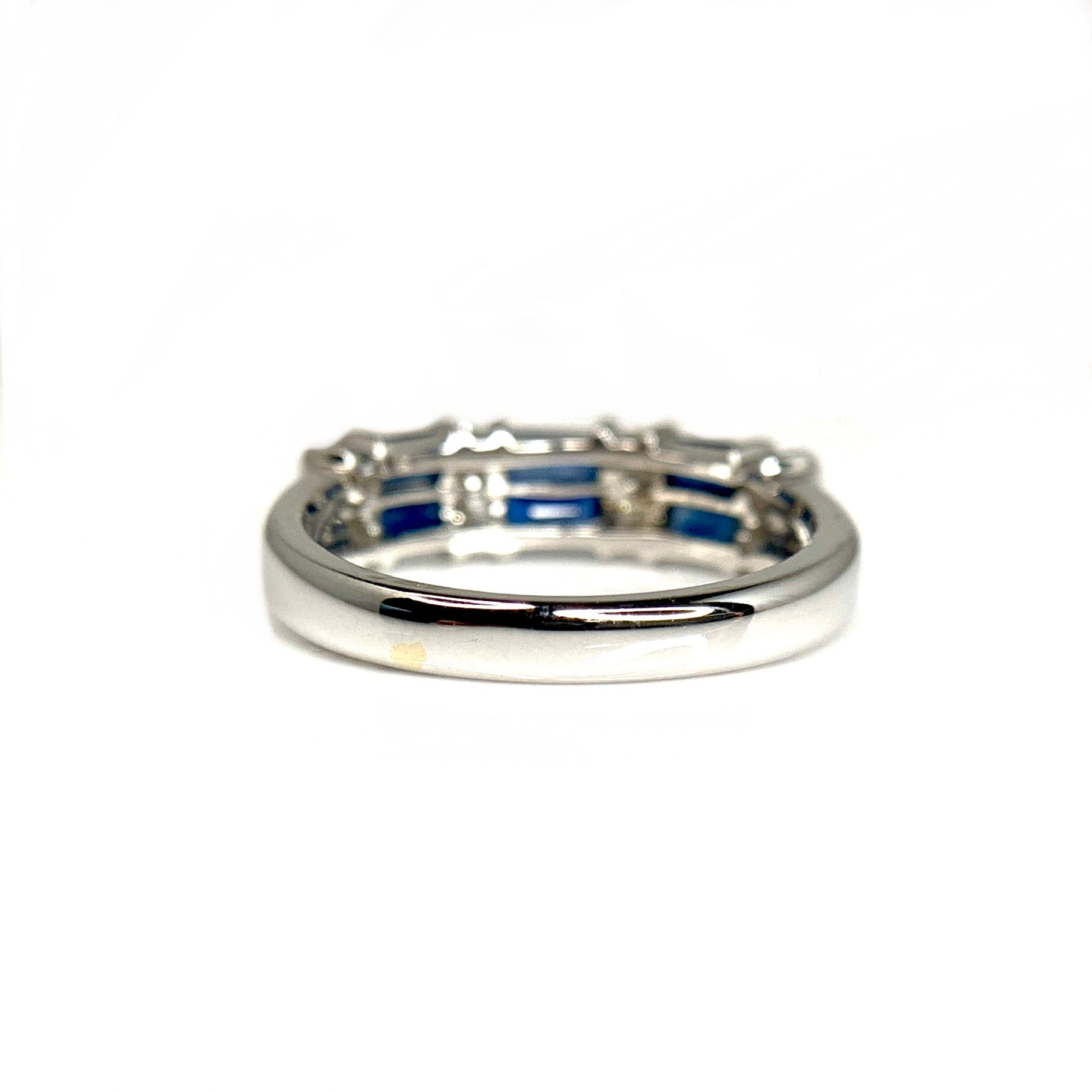 Sapphire & Diamond Band