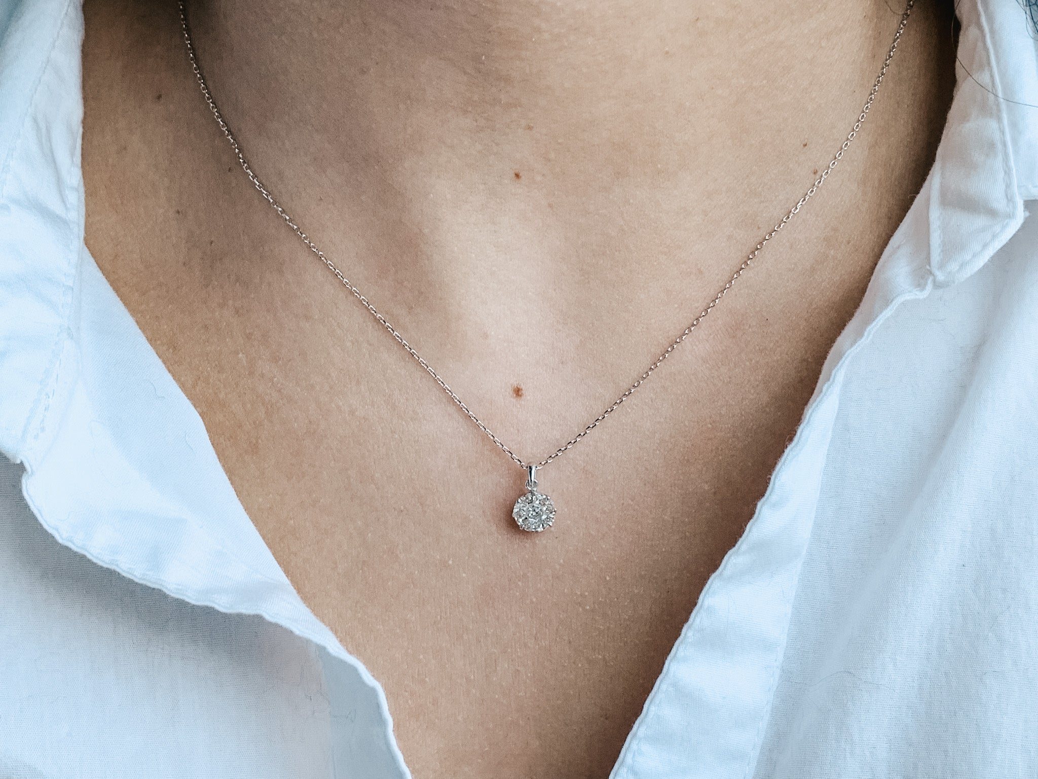 Diamond Illusion Necklace