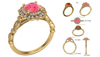 CAD jewelry design