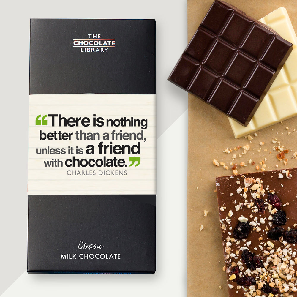 Chocolates are just like you: crunchy, nutty, soft, but sweet. Happy  Chocolate Day!