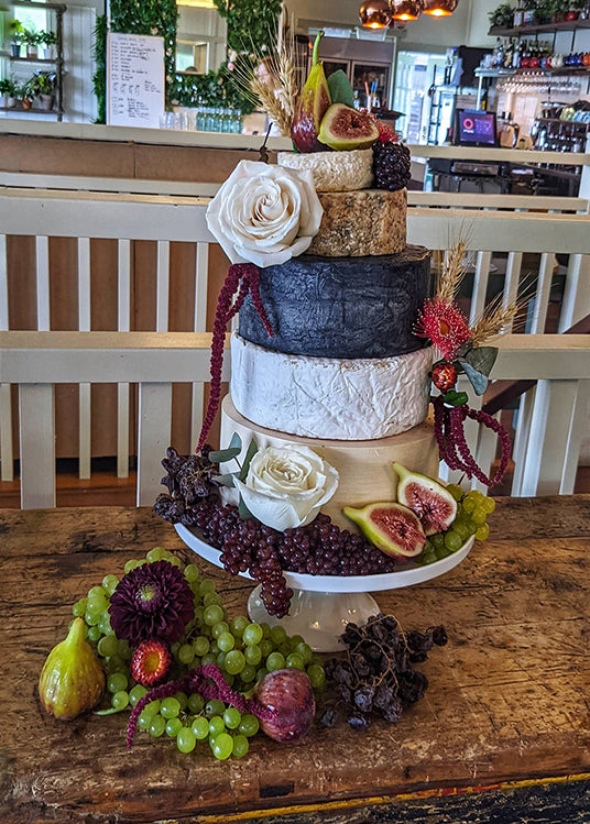Cheese Tower Wedding Cake