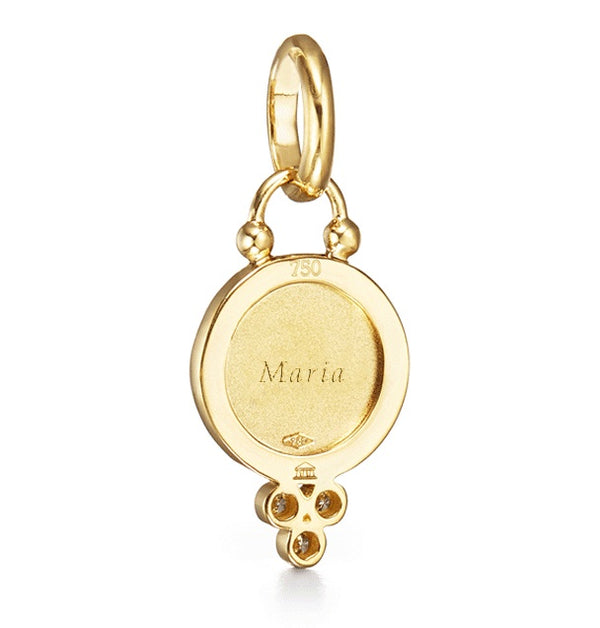 18K Angel Pendant
