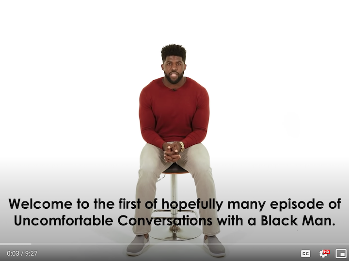 you tube uncomfortable conversations with a black man