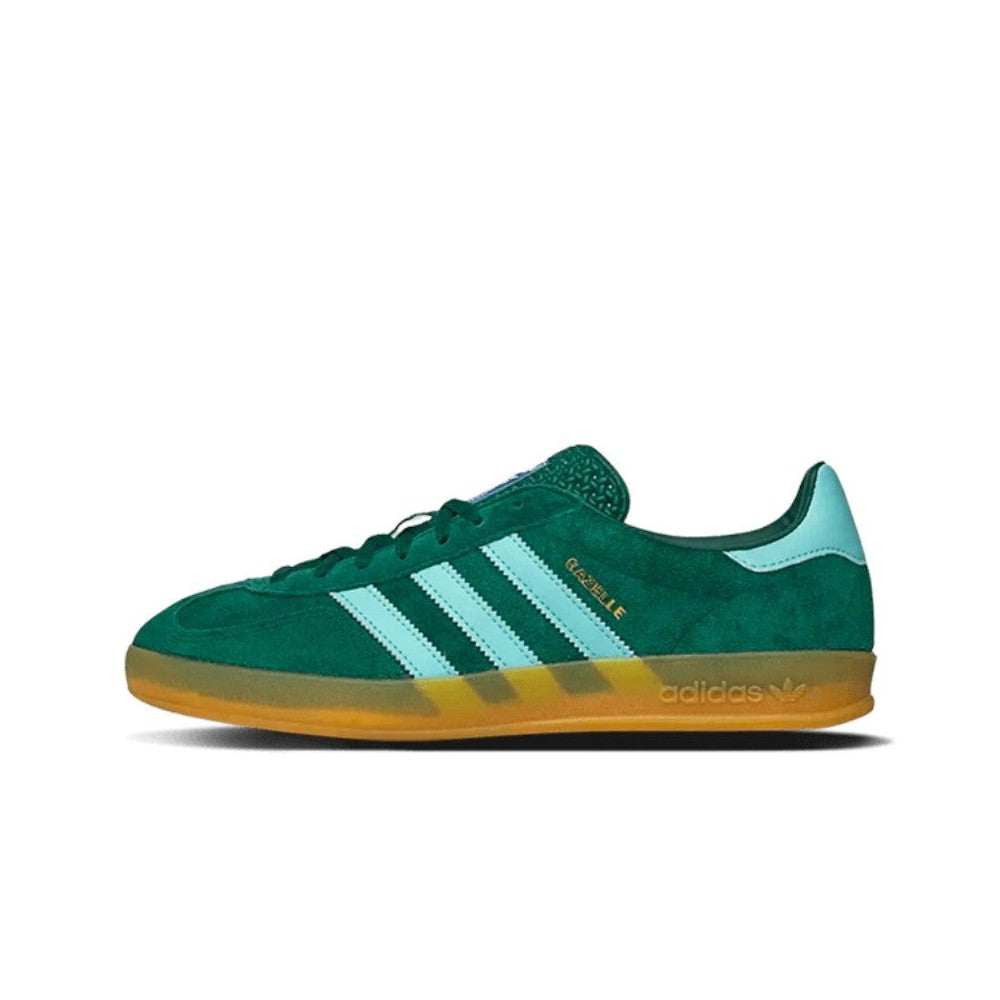 Adidas - Gazelle Indoor Collegiate Green - Jaune | The Bradery