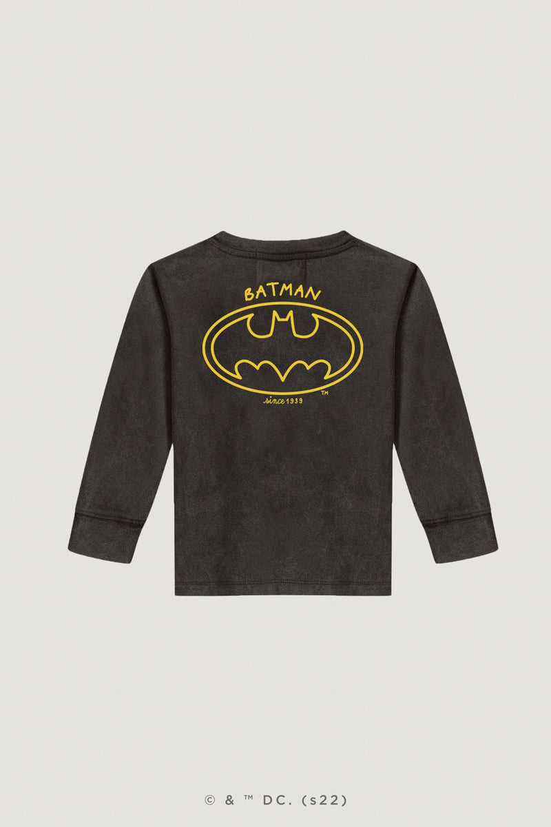 The Batman X Maison Labiche Camiseta 'Batman' Rocket - Carbon Washed
