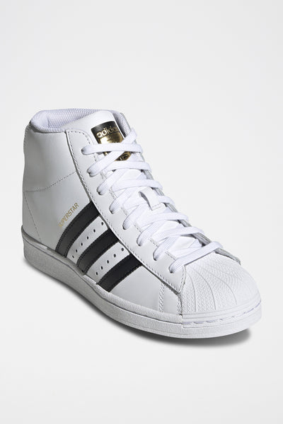 The Bradery - Adidas - Sneakers Montantes Superstar Up W - Blanc - Femme