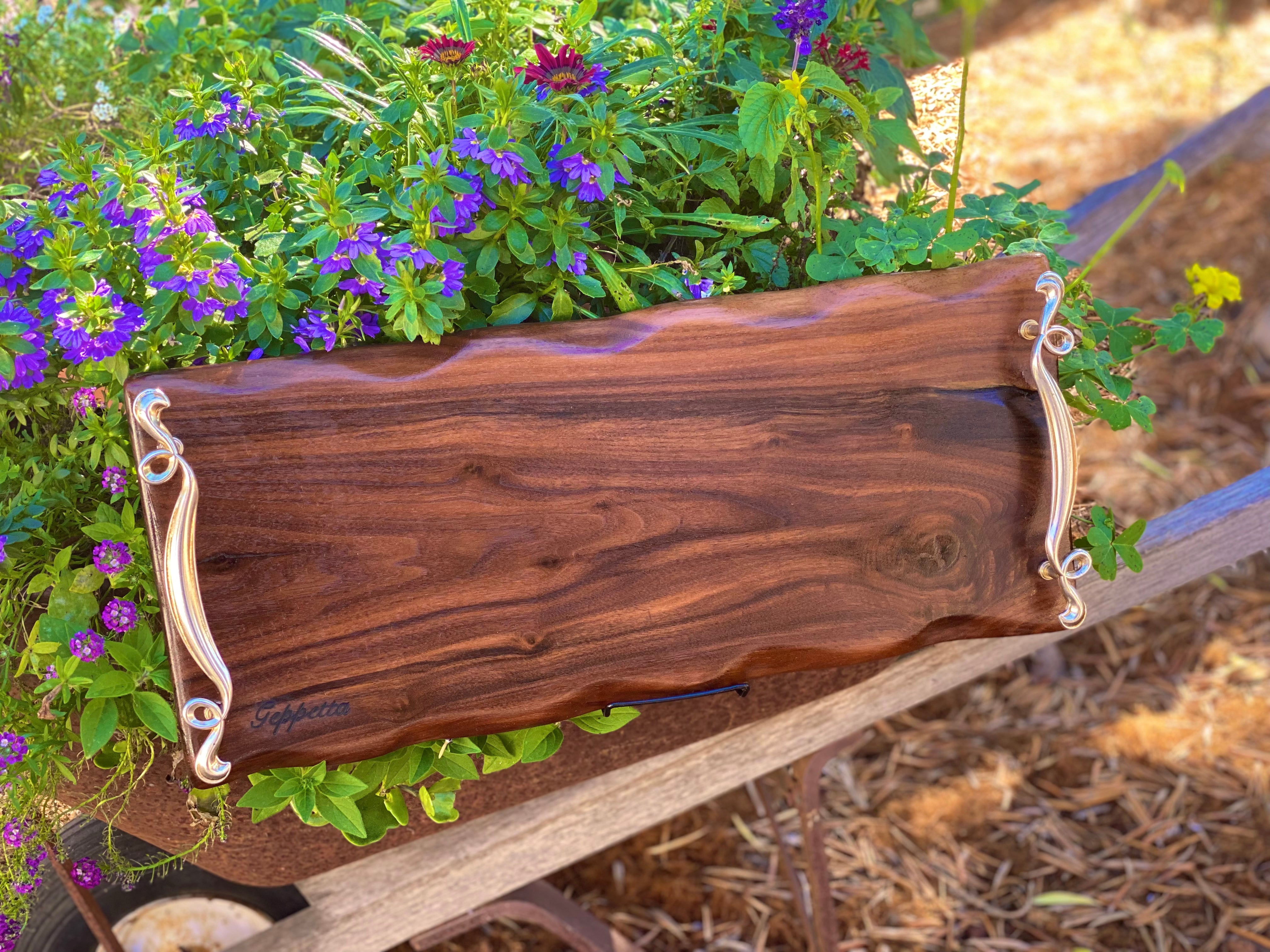 Handmade Wooden Charcuterie Board – Smoking Goose