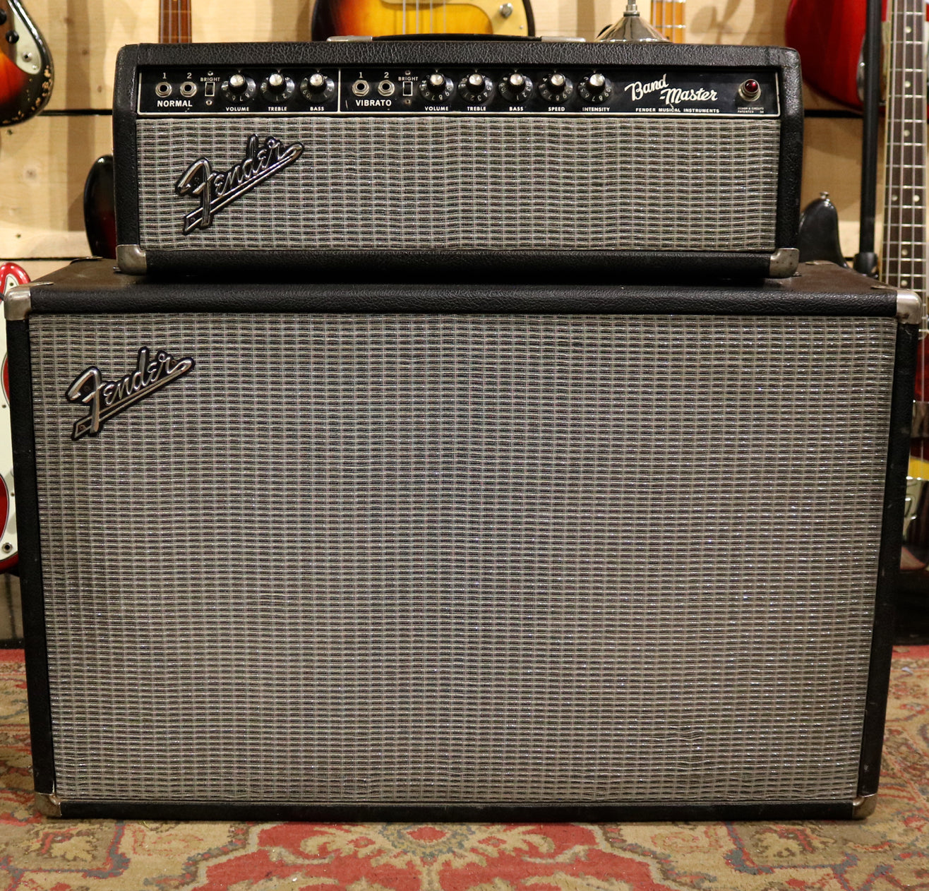 fender bandmaster 2x12 cabinet