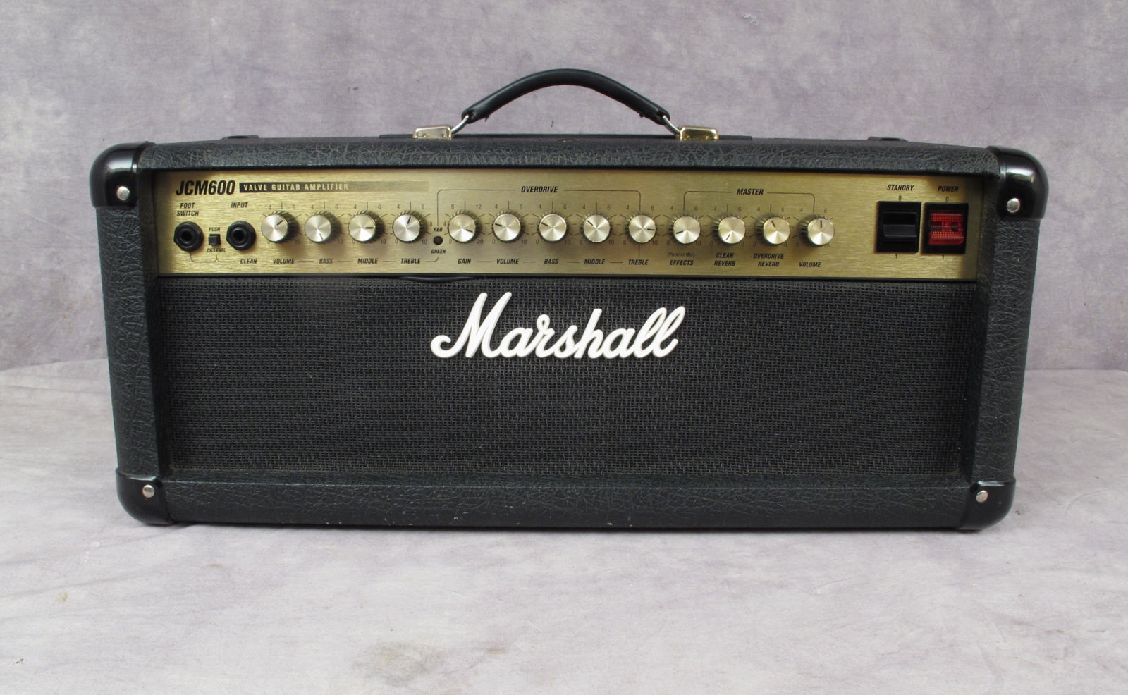 1997 Marshall JCM 600 Head – Andy Baxter Bass & Guitars