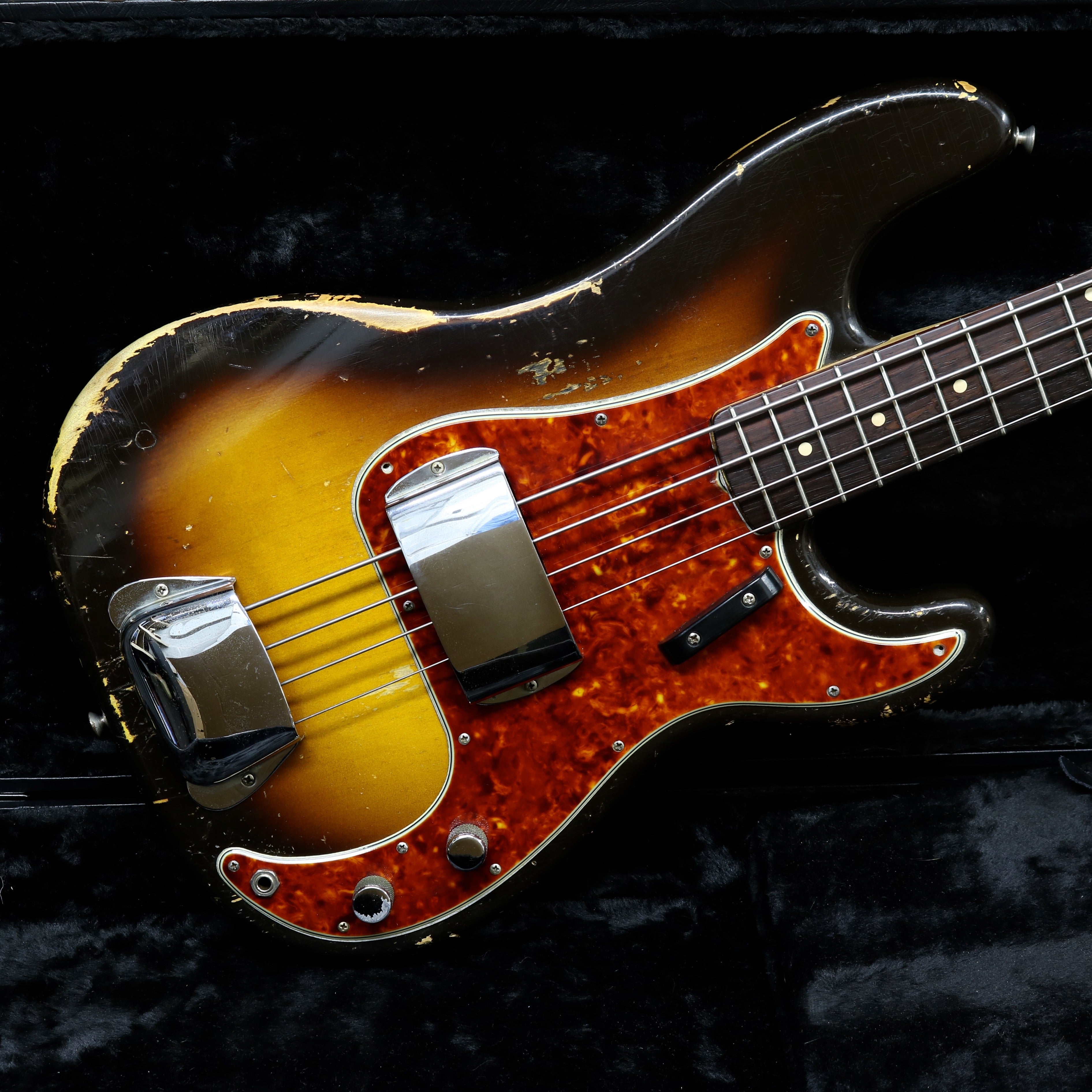 1960 Fender Precision Bass Sunburst Andy Baxter Bass And Guitars