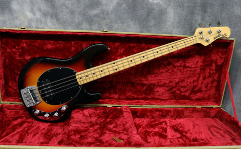 1998 Music Man Stingray 4 EX, Sunburst – Andy Baxter Bass & Guitars