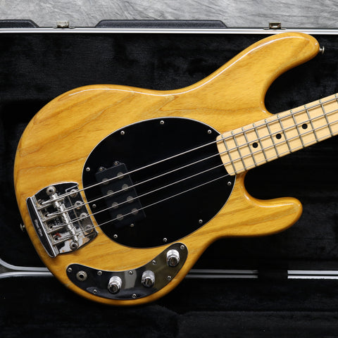 1980 Music Man Stingray, Natural – Andy Baxter Bass & Guitars