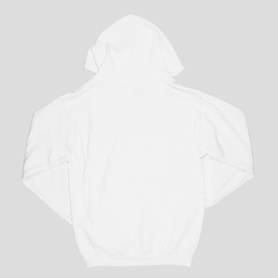 gildan white hoodie