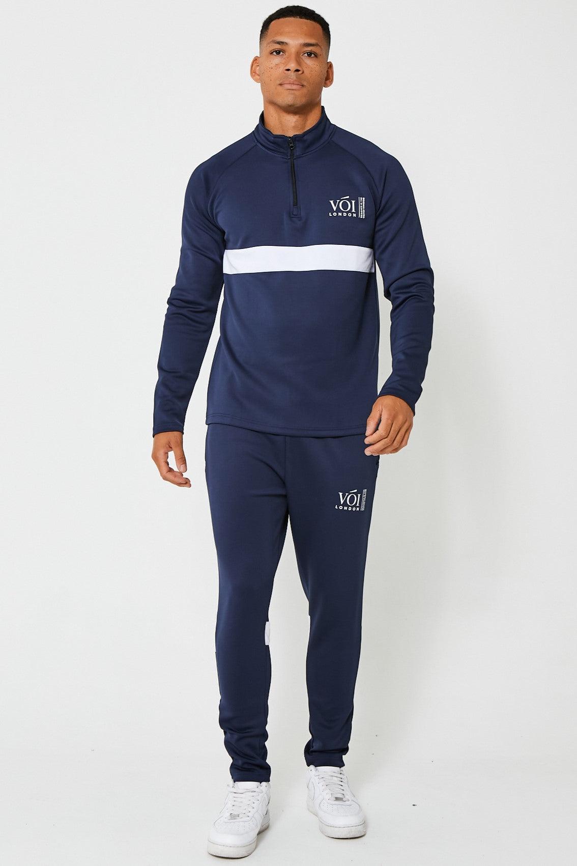 Hill Street Poly Tracksuit - Navy product